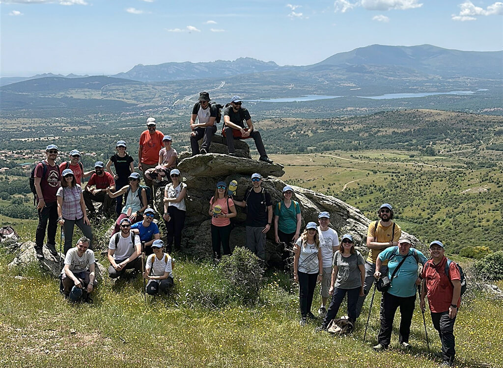 Evento organizado en la Sierra Norte de Madrid