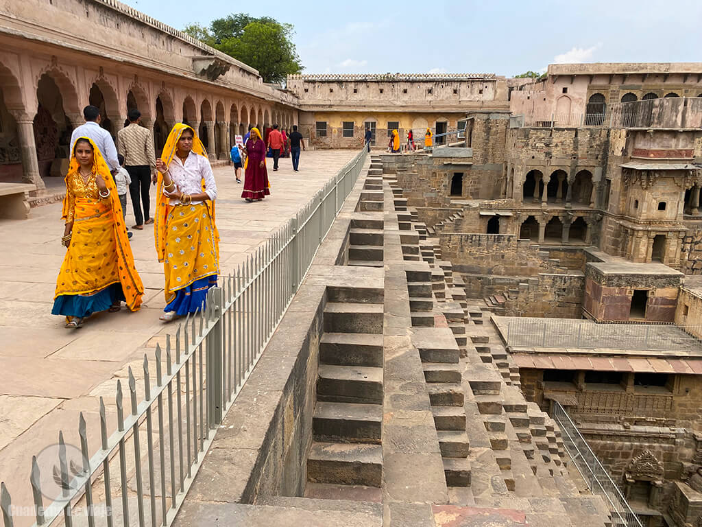 El precioso Chand Baori (pozo) de Abhaneri El precioso Chand Baori (pozo) de Abhaneri