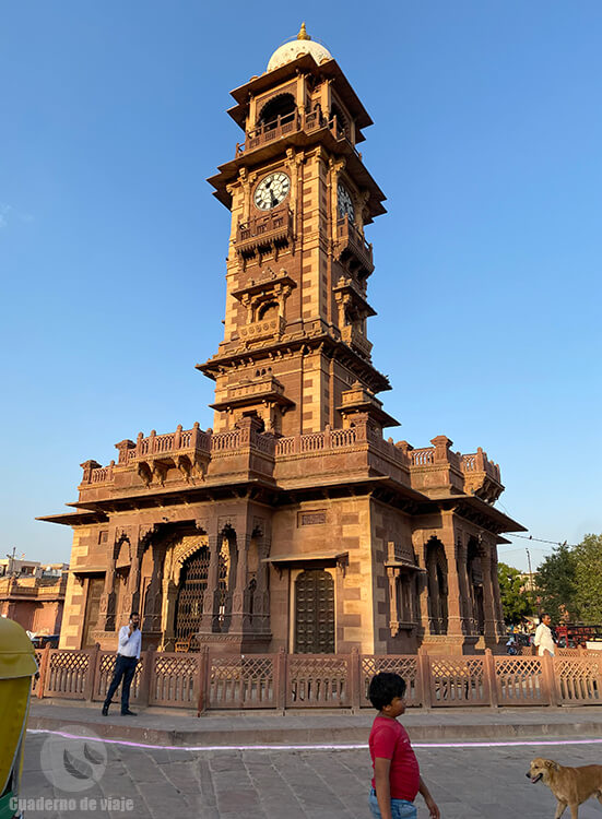 La Torre del Reloj o Ghanta Ghar (Jodhpur) La Torre del Reloj o Ghanta Ghar (Jodhpur)