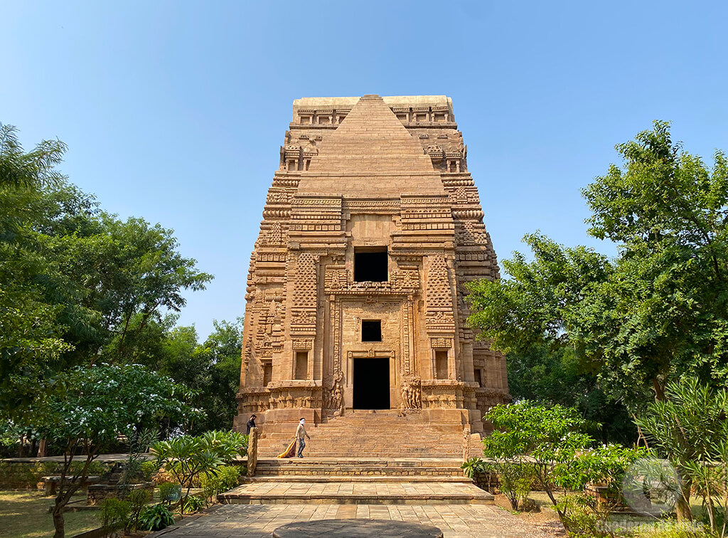 El templo de Teli Ka Mandir es la construcción más antigua del fuerte de Gwalior El templo de Teli Ka Mandir es la construcción más antigua del fuerte de Gwalior