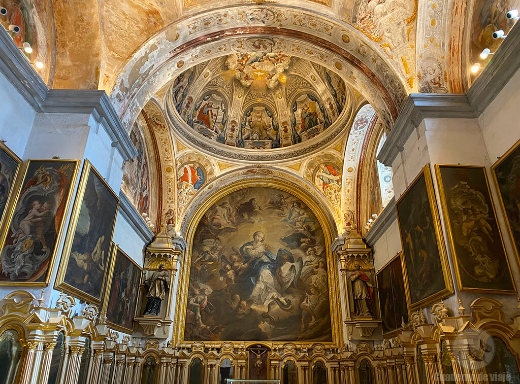 La barroca sacristía de la Catedral de Calahorra La barroca sacristía de la Catedral de Calahorra