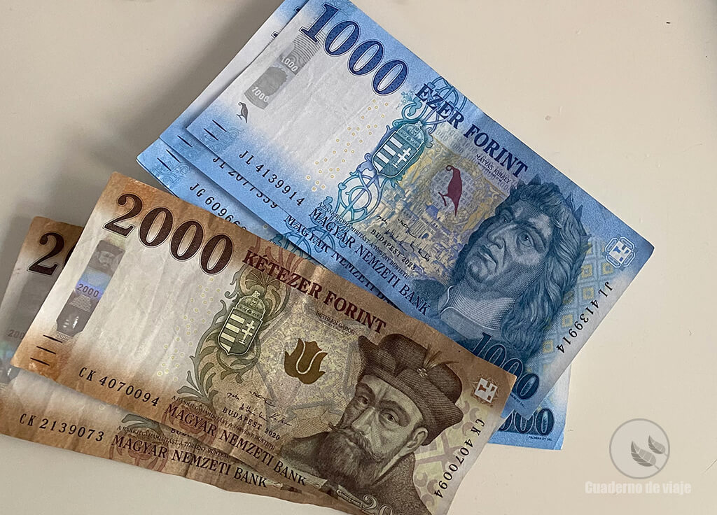 Billetes de 1000 y 2000 florines Billetes de 1000 y 2000 florines