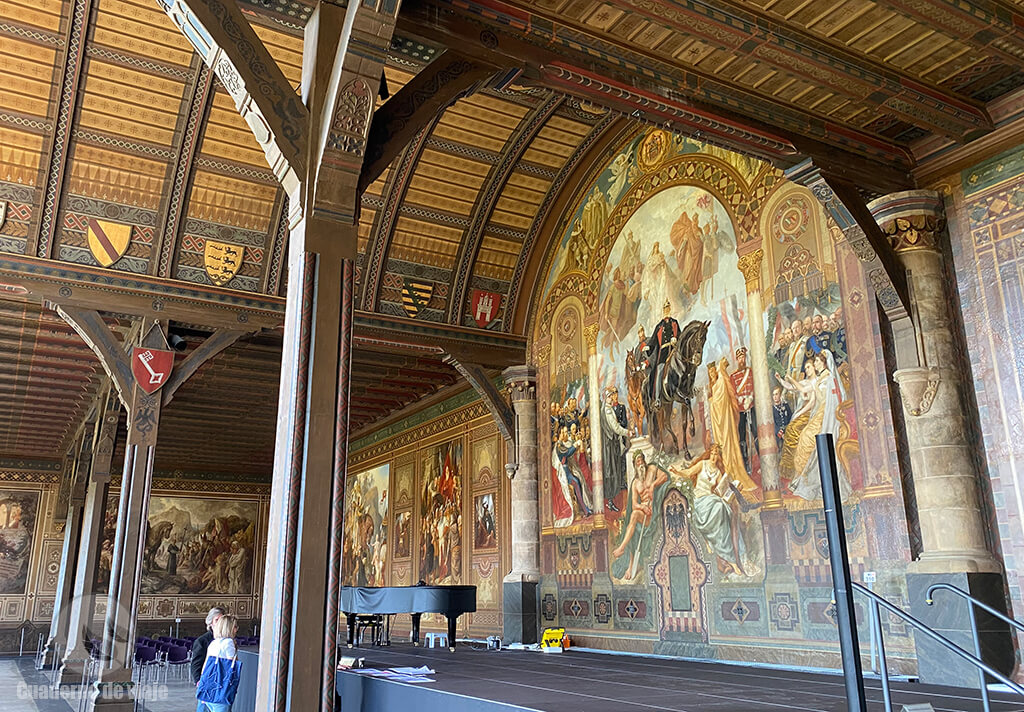 Reichssaal o Salón imperial del palacio Reichssaal o Salón imperial del palacio