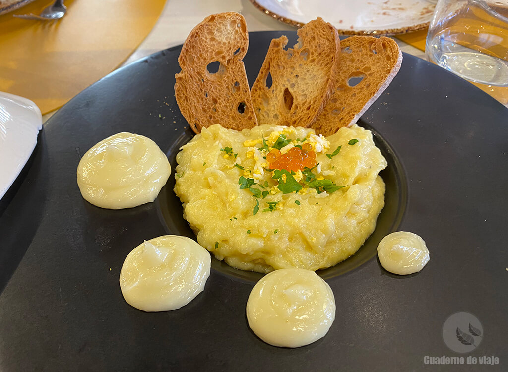 Ajoarriero del Restaurante El Yantar Mesón La Villa Ajoarriero del Restaurante El Yantar Mesón La Villa