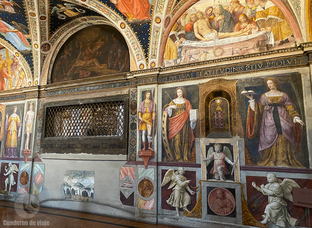 Frescos de la iglesia de San Mauricio Frescos de la iglesia de San Mauricio