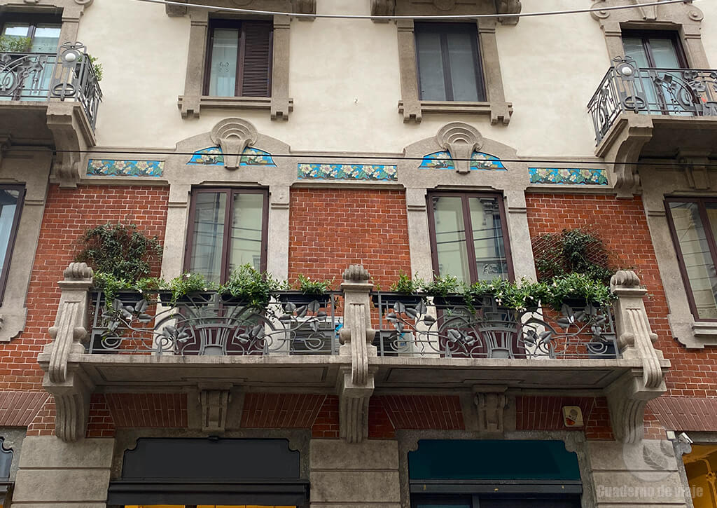 Balcones de la Casa Laugier (1905-1906) Balcones de la Casa Laugier (1905-1906)