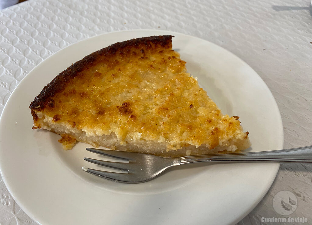 Quesada pasiega del Restaurante El Café de Vega de Pas Quesada pasiega del Restaurante El Café de Vega de Pas
