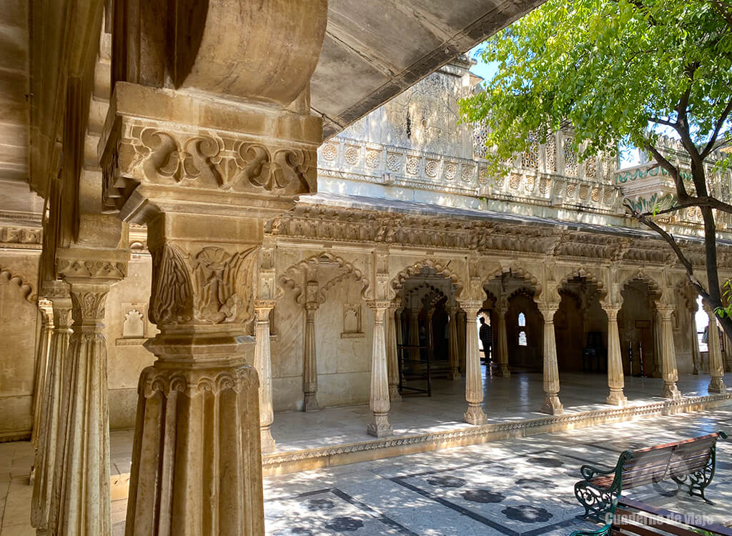 City Palace en Udaipur City Palace en Udaipur