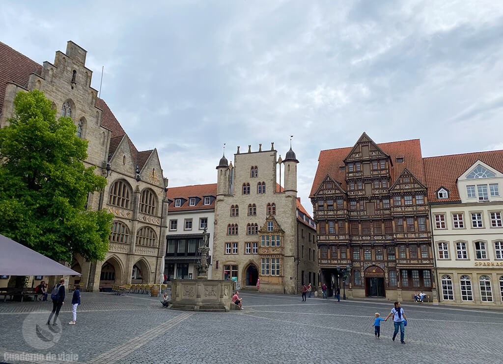 Plaza del Mercado o Marktplatz de Hildesheim Plaza del Mercado o Marktplatz de Hildesheim