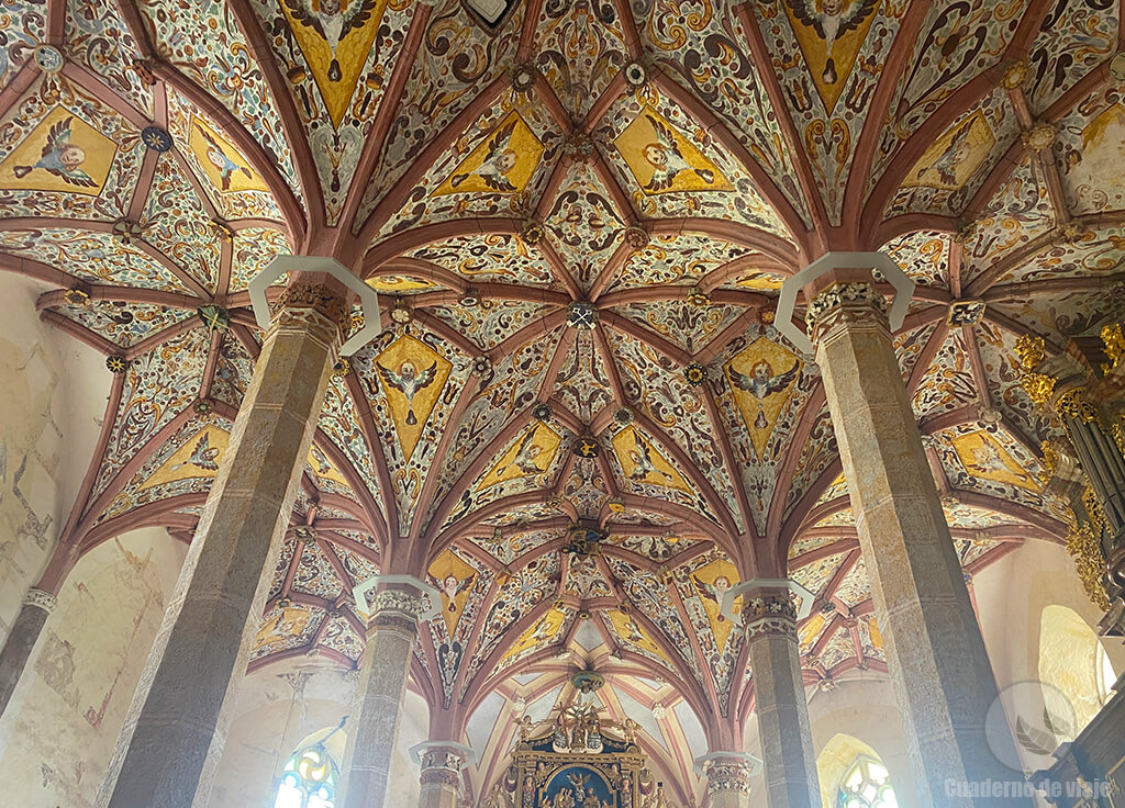 Las bellas bóvedas de la Iglesia de la Anunciación de Crngrob Las bellas bóvedas de la Iglesia de la Anunciación de Crngrob