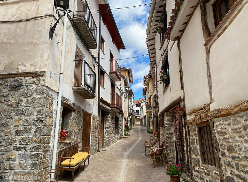 La calle Calleja, una de las más bonias de Enciso La calle Calleja, una de las más bonias de Enciso