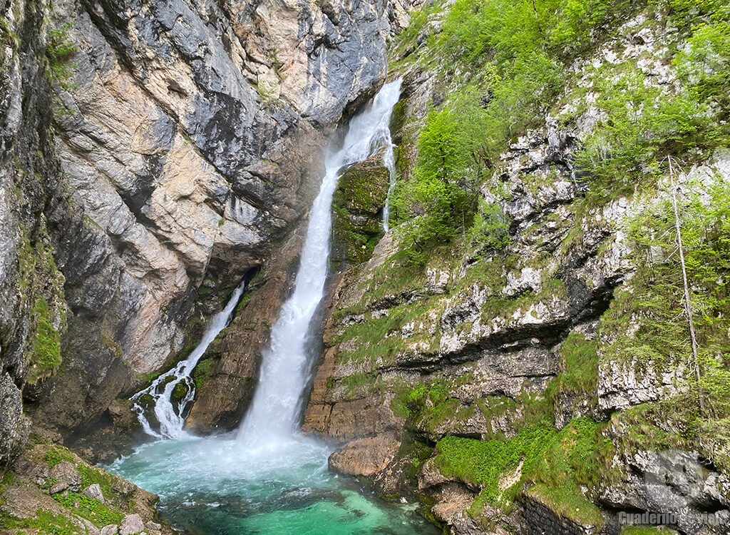 La Cascada de Savica luce espectacular en primavera La Cascada de Savica luce espectacular en primavera