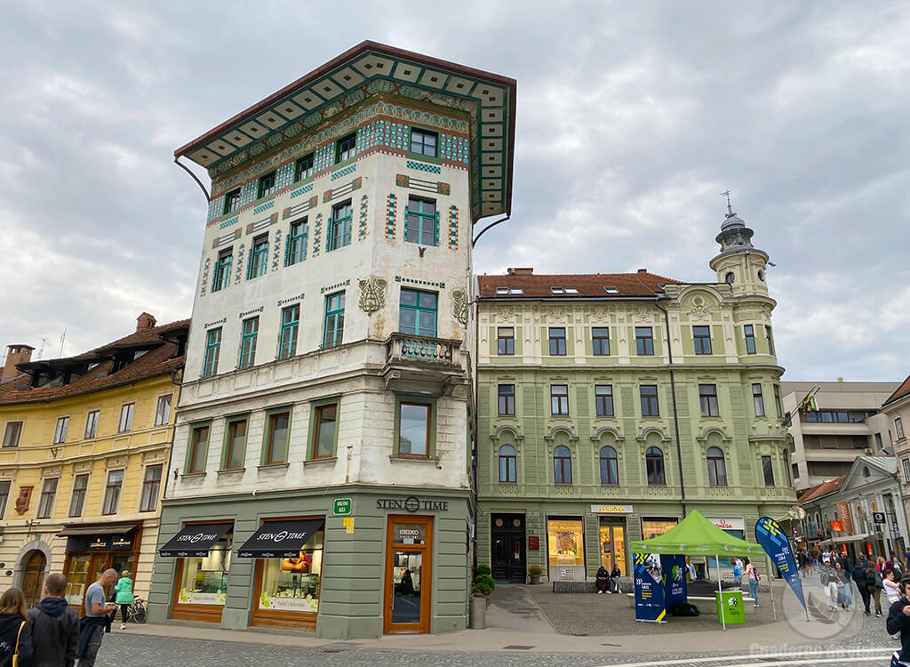 La preciosa Casa Hauptmann (Hauptmannova hiša) del arquitecto Ciril Metod Koch La preciosa Casa Hauptmann (Hauptmannova hiša) del arquitecto Ciril Metod Koch