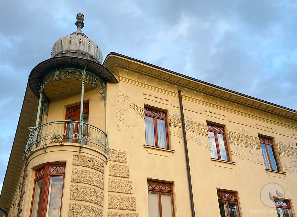 Casa Krisper (Krisperjeva hiša) diseñada por Maks Fabiani Casa Krisper (Krisperjeva hiša) diseñada por Maks Fabiani