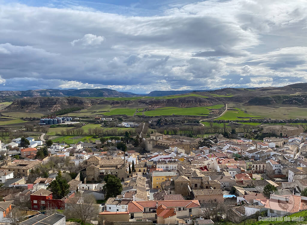 Huete visto desde el castillo Huete visto desde el castillo