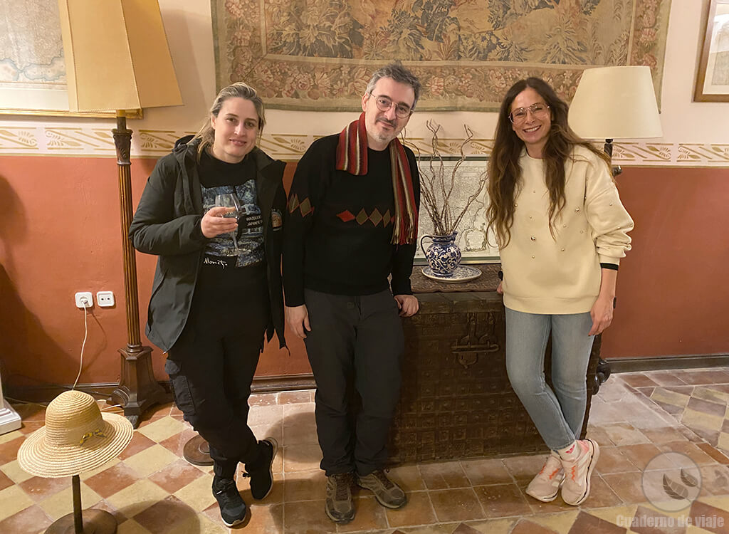 Con las encantadoras Elena y Santa de Cuenqueando Con las encantadoras Elena y Santa de Cuenqueando