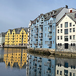 Ålesund, una ciudad preciosa en los fiordos de Noruega