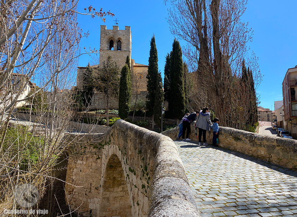 Dos de las construcciones más antiguas de Aranda: el Puente de las Tenerías y la Iglesia de San Juan Dos de las construcciones más antiguas de Aranda: el Puente de las Tenerías y la Iglesia de San Juan