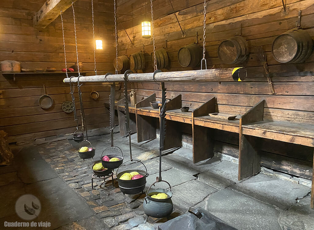 Las antiguas cocinas del Bryggen (Museo Hanseático) Las antiguas cocinas del Bryggen (Museo Hanseático)