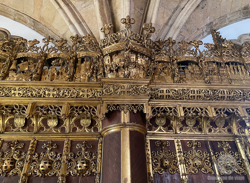 La sillería del Monasterio de Santa Cruz ensalzaba el poderío del imperio portugués La sillería del Monasterio de Santa Cruz ensalzaba el poderío del imperio portugués
