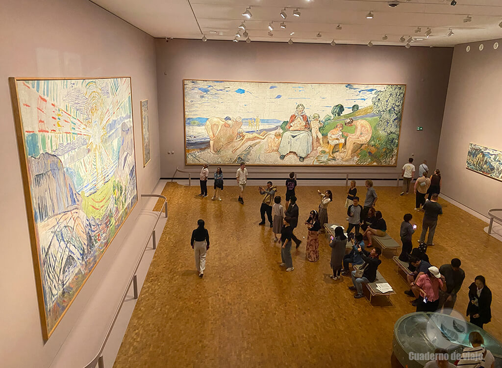 El Museo Munch de Oslo suele llenarse los miercoles por la tarde El Museo Munch de Oslo suele llenarse los miercoles por la tarde