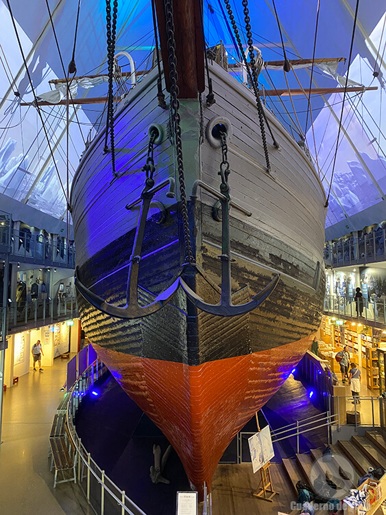 El Fram fue usado por Roald Amundsen en sus expediciones (Museo del Fram/ Frammuseet) El Fram fue usado por Roald Amundsen en sus expediciones (Museo del Fram/ Frammuseet)
