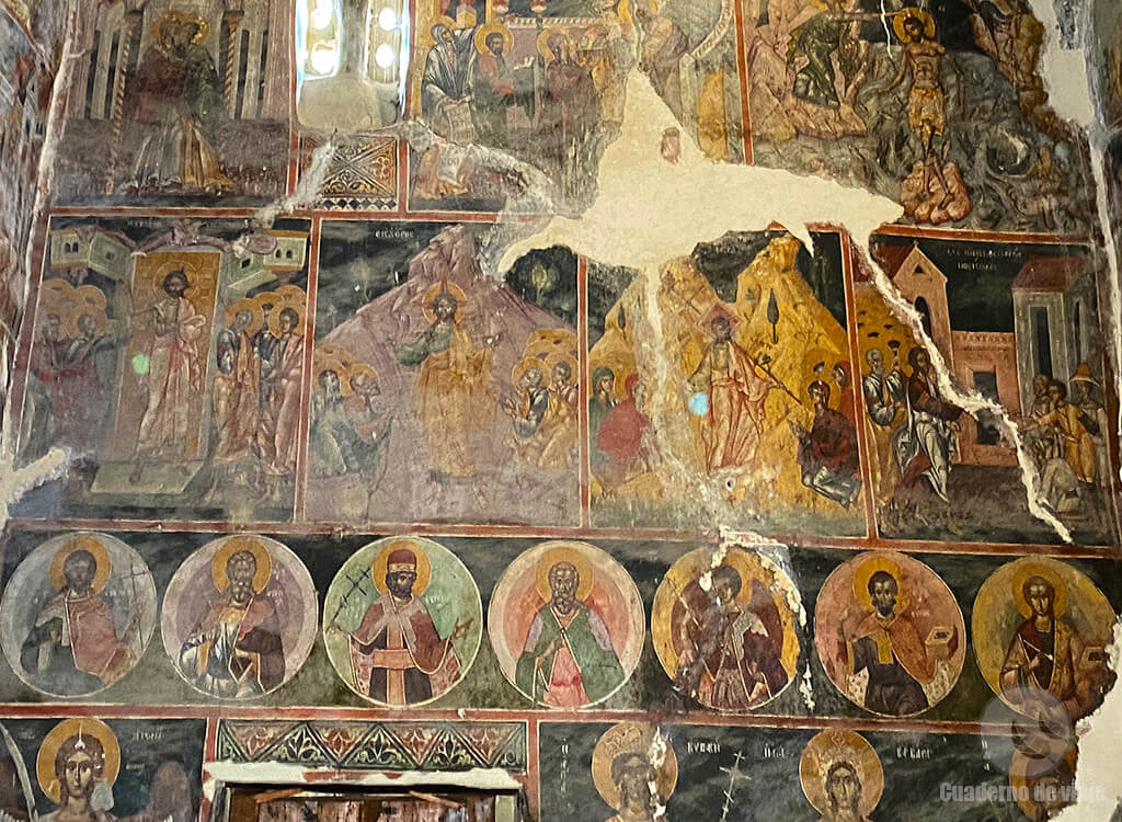 Frescos del interior de la Iglesia de Santa María de Blachernae (XVI) Frescos del interior de la Iglesia de Santa María de Blachernae (XVI)